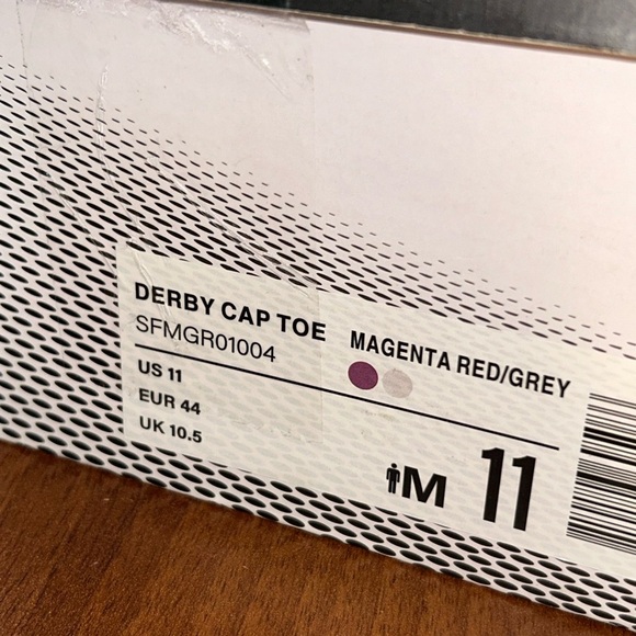 NIB men’s size 11 Stroll Derby Cap Toe Golf shoe - Picture 7 of 8